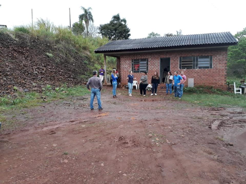 PROJETO COOPERCAUN - CRAS, INCUBADORA UFFS, SUSEPE, Emater, Secretaria da Agricultura.